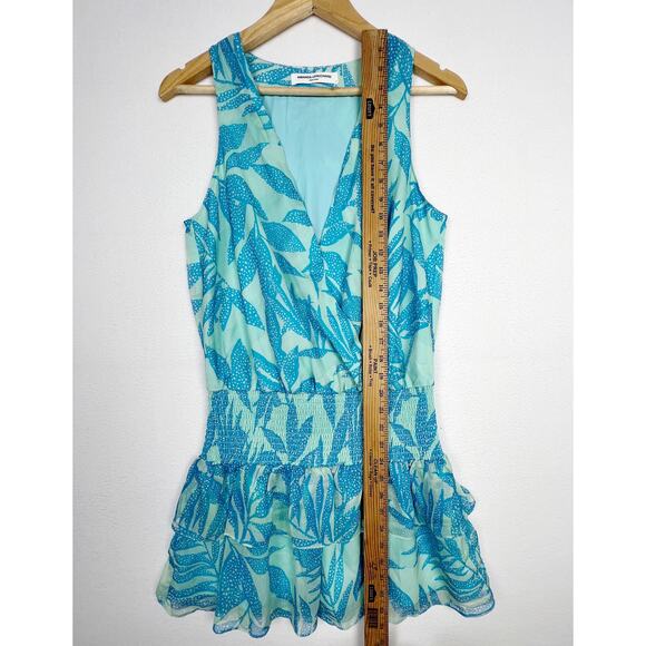 Amanda Uprichard Scottie Dress in Breeze Blue/Green Size S - Picture 5 of 7